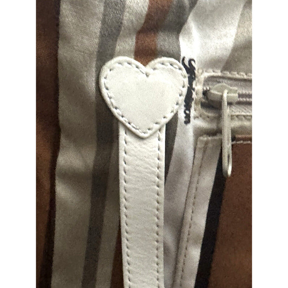 Brighton "Barbados" Gold Pebbled Leather Hobo Shoulder Bag with Braided Strap. - Picture 6 of 16